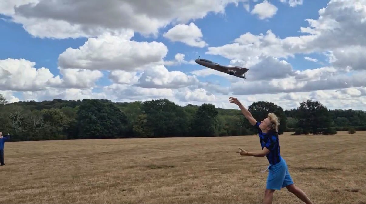 Test flight 3 — launch sequence, photo 2